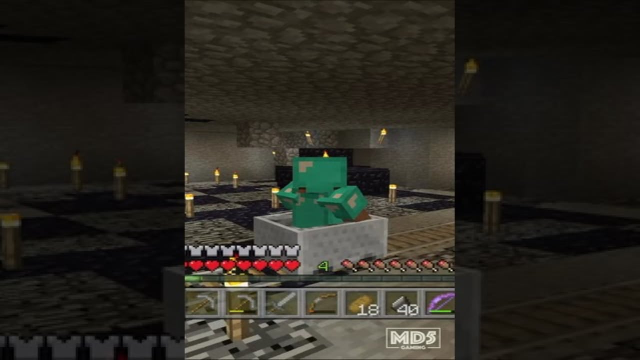 Underground Minecart Shaft - Minecraft Music - Xbox Series X - Gaming #shorts